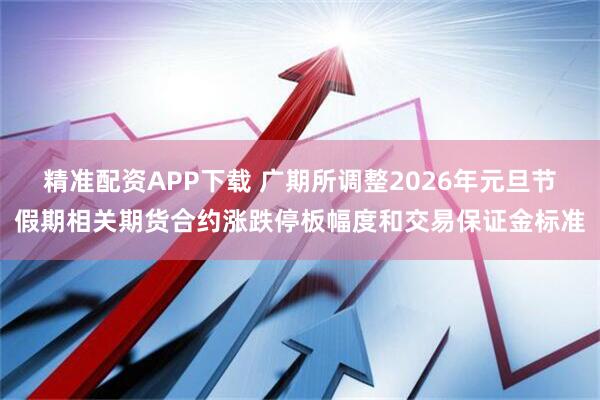 精准配资APP下载 广期所调整2026年元旦节假期相关期货合约涨跌停板幅度和交易保证金标准